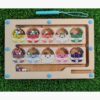 Magnetic color number maze wooden counting puzzle board for kids – educational color matching toy to Magnetic color number maze wooden counting puzzle board for kids – educational color matching toy to improve fine motor and concentration skills