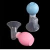 Manual breast pump with bottle nipple and sealing disc accessories