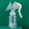 Compact and lightweight manual breast pump for travel and daily use
