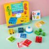 Pre School Expression Puzzle Building Blocks educational toy for kids in Bangladesh