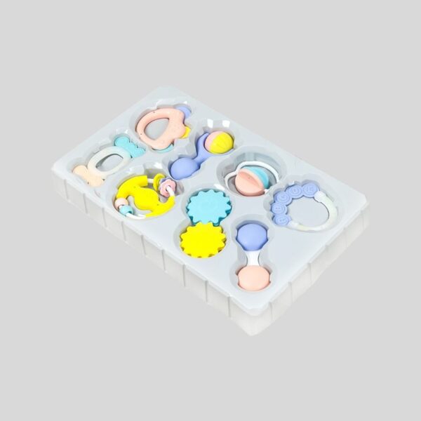 baby rattle and teether toys set huanger safe for babies 0 months plus