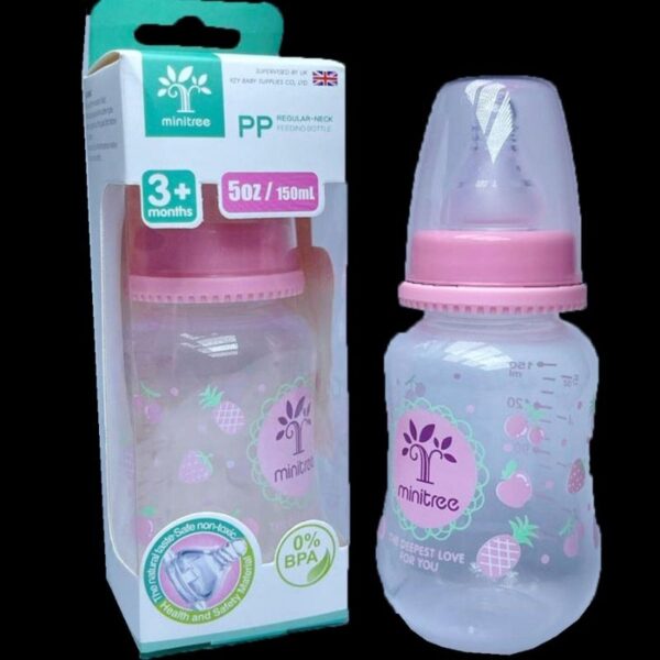 Minitree baby feeding pp bottle 150ml for baby 3 months