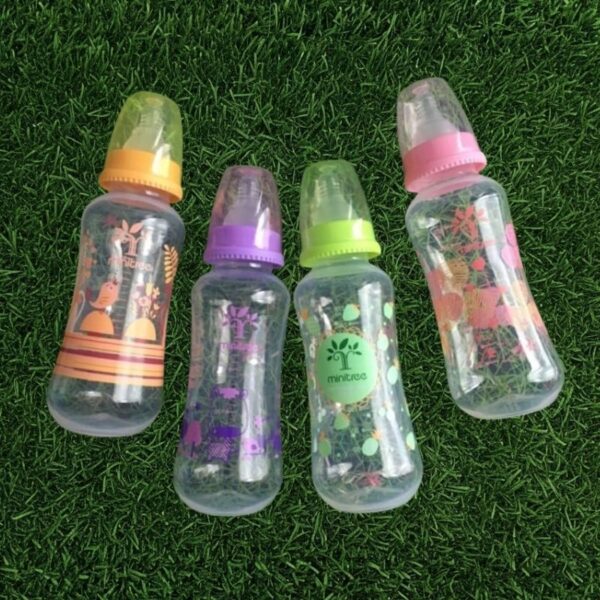 Minitree wide mouth baby feeding bottle 270ml