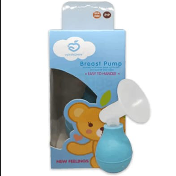 Manual breast pump Applebear 210ml with ergonomic handle and silicone flange
