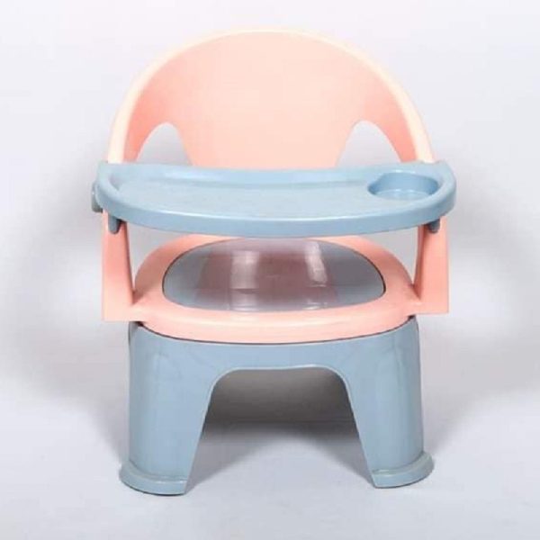 Premium baby feeding chair with safety straps and strong ABS frame