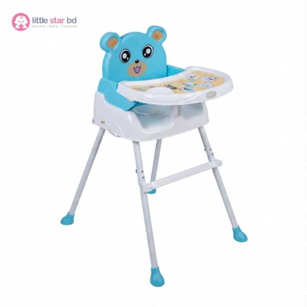 BBH-218 baby high chair with feeding tray and safety belt