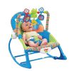 Ibaby infant to toddler rocker with music and hanging toys for newborn babies